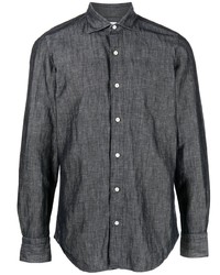 Finamore 1925 Napoli Long Sleeve Buttoned Shirt