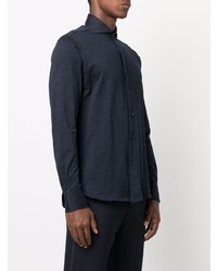 Orian Long Sleeve Cashmere Blend Shirt