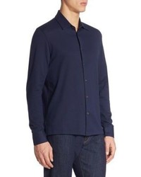 Luciano Barbera Long Sleeve Cotton Shirt