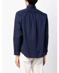 SPORT b. by agnès b. Long Sleeve Cotton Shirt