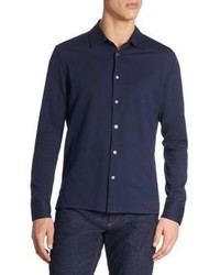 Luciano Barbera Long Sleeve Cotton Shirt