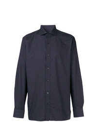 Z Zegna Long Sleeve Fitted Shirt