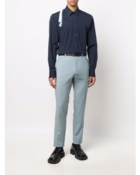 Alexander McQueen Long Sleeve Harness Detail Shirt