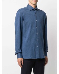 Orian Long Sleeve Mlange Effect Shirt