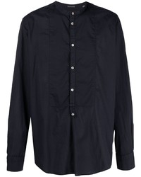 Massimo Alba Mandarin Collar Cotton Shirt
