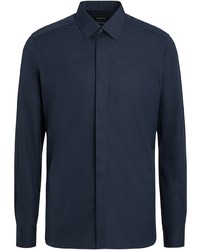 Ermenegildo Zegna Milano Cotton Long Sleeve Shirt