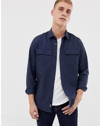 ONLY & SONS Military Shirt In Regular Fit Nights