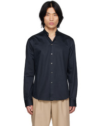 Wooyoungmi Navy Button Up Shirt