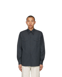 Lemaire Navy Military Shirt