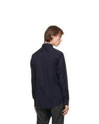 BOSS Navy Slim Fit Shirt