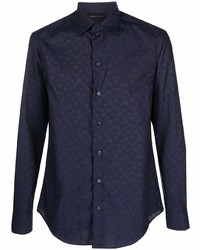 Emporio Armani Patterned Button Shirt