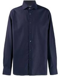 Corneliani Plain Long Sleeved Shirt