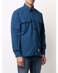 Department 5 Pointed Collar Cotton Shirt