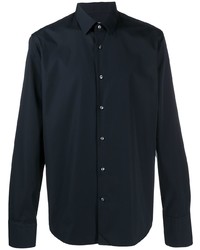 BOSS HUGO BOSS Pointed Collar Cotton Shirt