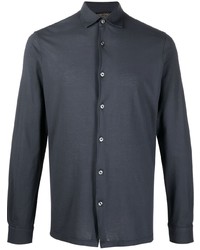 Dell'oglio Pointed Collar Cotton Shirt