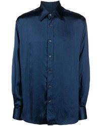 Tom Ford Pointed Collar Long Sleeved Shirt