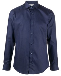 Z Zegna Pointed Collar Slim Fit Shirt