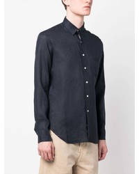 PENINSULA SWIMWEA R Long Sleeve Button Up Shirt