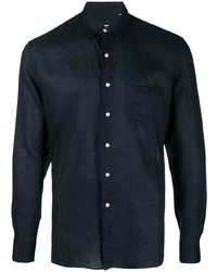 PENINSULA SWIMWEA R Long Sleeve Button Up Shirt