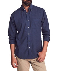 Faherty Regular Fit Stretch Oxford Shirt