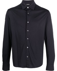 Zegna Semi Spread Collar Shirt