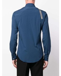 Alexander McQueen Signature Harness Long Sleeve Shirt