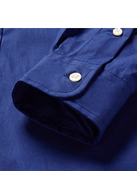 Polo Ralph Lauren Slim Fit Button Down Collar Cotton Poplin Shirt