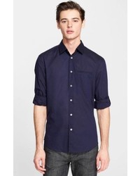 John Varvatos Collection Slim Fit Cotton Woven Shirt