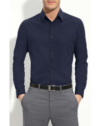 Theory Slim Fit Solid Sport Shirt