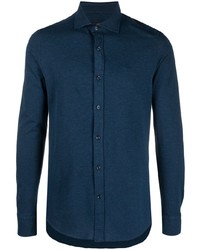 Paul & Shark Spread Collar Cotton Shirt