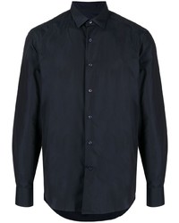 Lanvin Spread Collar Cotton Shirt