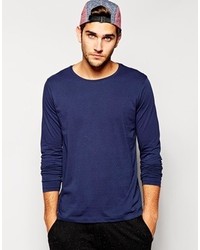 Asos Brand Long Sleeve T Shirt With Crew Neck