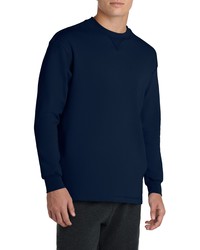 Bugatchi Comfort Stretch Cotton Long Sleeve T Shirt