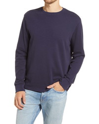 Frame Cotton Long Sleeve Crewneck T Shirt