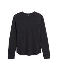 Vince Double Knit Long Sleeve T Shirt