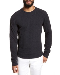 Vince Double Knit Long Sleeve T Shirt