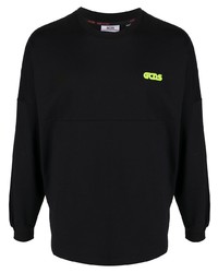 Gcds Logo Print Long Sleeved T Shirt