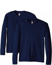 Hanes Long Sleeve Cool Dri T Shirt Upf 50