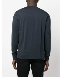 Tom Ford Long Sleeved Cotton Lyocell T Shirt