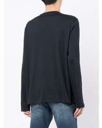 Armani Exchange Long Sleeved Cotton T Shirt