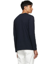 Comme Des Garcons SHIRT Navy Forever Long Sleeve T Shirt