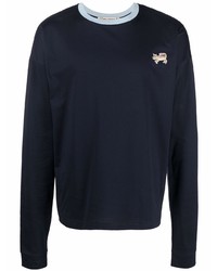 Marni Patch Detail Long Sleeved T Shirt