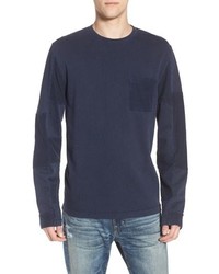 French Connection Patchwork Long Sleeve T Shirt