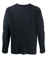 Homme Plissé Issey Miyake Pleated Long Sleeved T Shirt