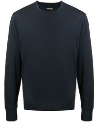 Tom Ford Round Neck Long Sleeved T Shirt