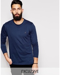 Farah T Shirt With Long Sleeves Slim Fit
