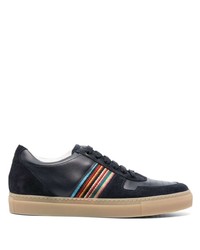 Paul Smith Fermi Rainbow Stripe Panelled Sneakers