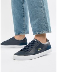 Lacoste Lerond Bl 1 Trainers In Navy
