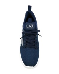 Ea7 Emporio Armani Logo Lace Up Sneakers