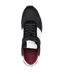 Emporio Armani Side Stripe Lace Up Sneakers
